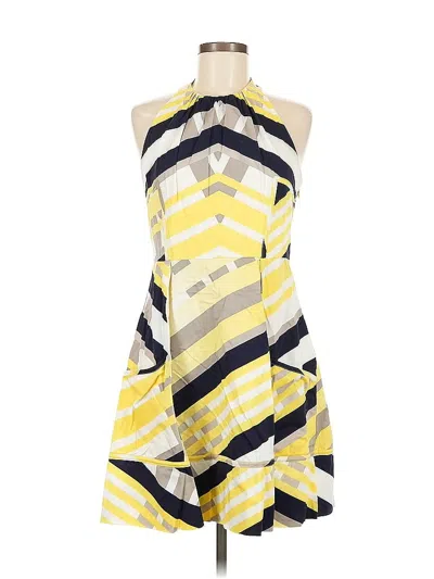 Pre-owned Jessica Simpson Cocktail Dress In Yellow