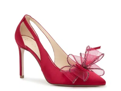 Jessica Simpson Coirah Pump In Red
