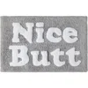 Jessica Simpson Cotton Bath Rug In Grey