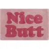 Jessica Simpson Cotton Bath Rug In Pink/hot Pink
