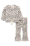Jessica Simpson Babies'  Cozy Hacci Top & Pants Set In Multi