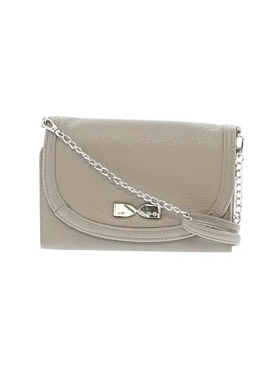 Pre-owned Jessica Simpson Crossbody Bag In Gray