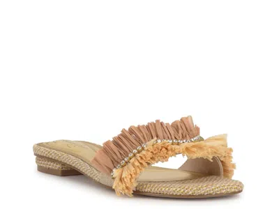 Jessica Simpson Danive Slide Sandal In Brown