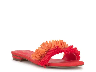 Jessica Simpson Danive Slide Sandal In Red