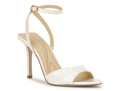 Jessica Simpson Davara Ankle Strap Pointed Toe Sandal In White
