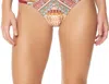 Jessica Simpson Day Tripper Ruffle Hipster Bikini Bottom In Pink In Pink