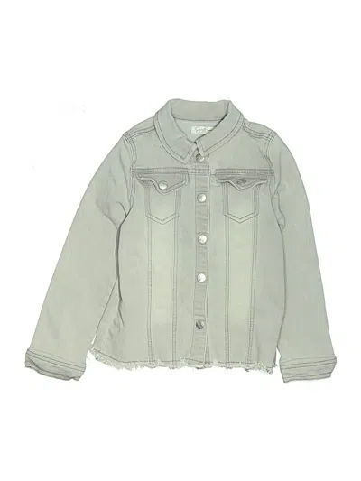 Pre-owned Jessica Simpson Kids' Denim Jacket In Green