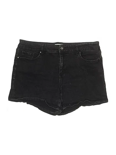 Pre-owned Jessica Simpson Denim Shorts In Black