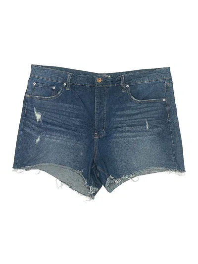 Pre-owned Jessica Simpson Denim Shorts In Blue