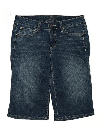 Pre-owned Jessica Simpson Denim Shorts In Blue