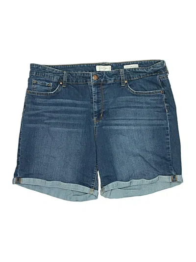 Pre-owned Jessica Simpson Denim Shorts In Blue