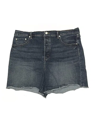 Pre-owned Jessica Simpson Denim Shorts In Blue