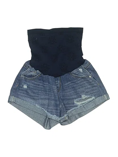 Pre-owned Jessica Simpson Denim Shorts In Blue