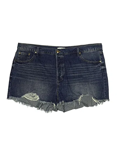 Pre-owned Jessica Simpson Denim Shorts In Blue