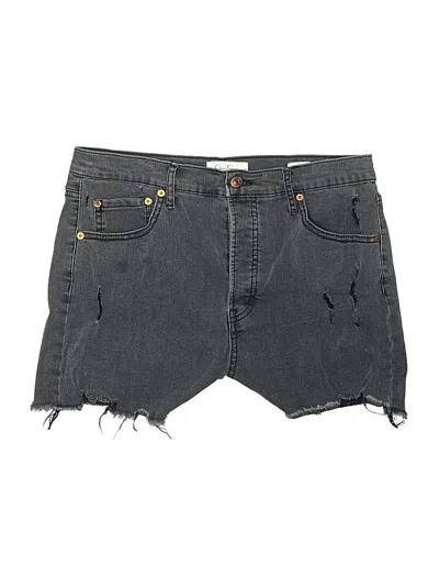 Pre-owned Jessica Simpson Denim Shorts In Gray