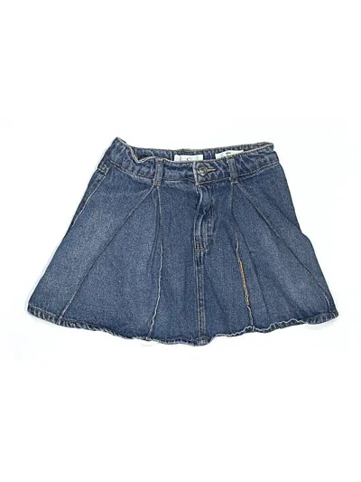 Pre-owned Jessica Simpson Kids' Denim Skirt In Blue