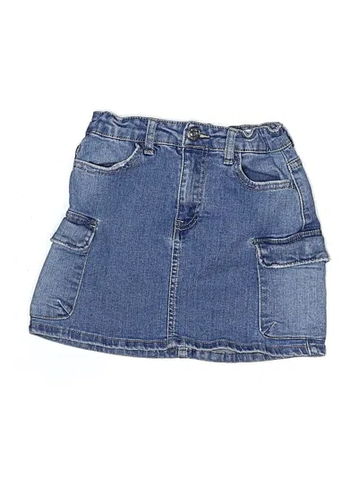 Pre-owned Jessica Simpson Kids' Denim Skirt In Blue