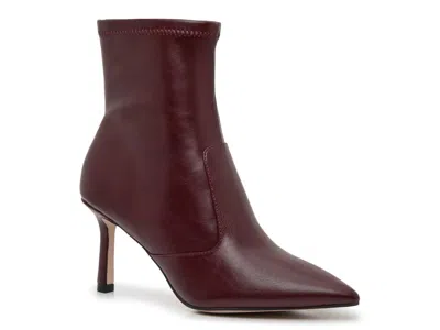 Jessica Simpson Donatela Bootie In Burgundy