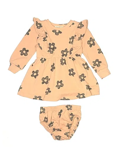 Pre-owned Jessica Simpson Kids' Dress In Brown