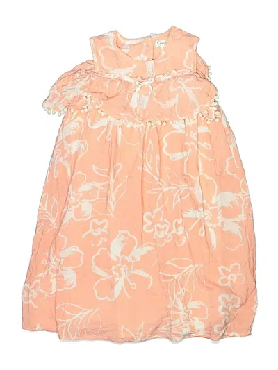 Pre-owned Jessica Simpson Kids' Dress In Orange