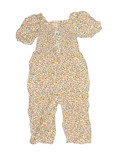Pre-owned Jessica Simpson Kids' Dress In Yellow