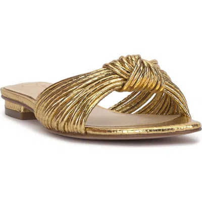Jessica Simpson Dydra Slide Sandal In Gold