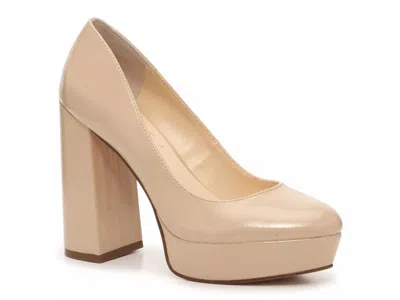 Jessica Simpson Dylexi Platform Pump In Nude