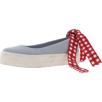 Jessica Simpson Elisah Womens Round Toe Slip On Slip-on Sneakers In Multi