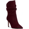 Jessica Simpson Elisti Pointed Toe Slouch Bootie In Red