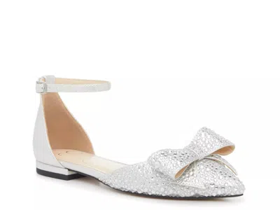 Jessica Simpson Elturo Flat In Silver