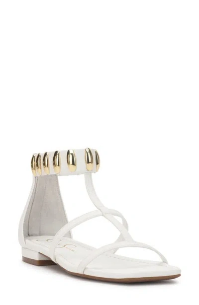 Jessica Simpson Elusta Ankle Strap Sandal In Bright White