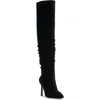 Jessica Simpson Emetta Pointed Toe Over The Knee Boot In Black