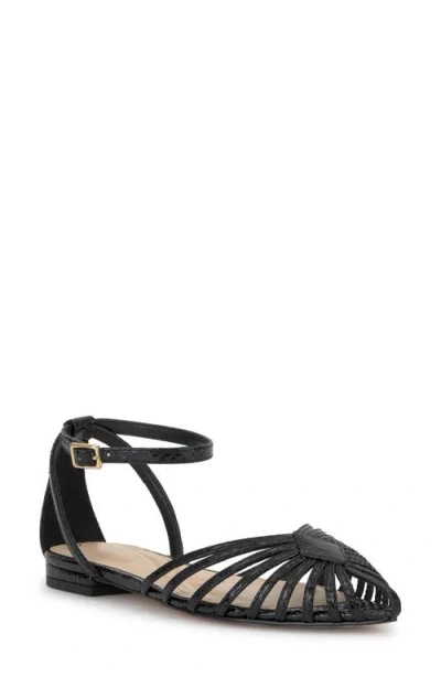 Jessica Simpson Eulean Ankle Strap Sandal In Black