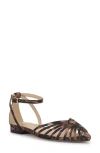 Jessica Simpson Eulean Ankle Strap Sandal In Multi