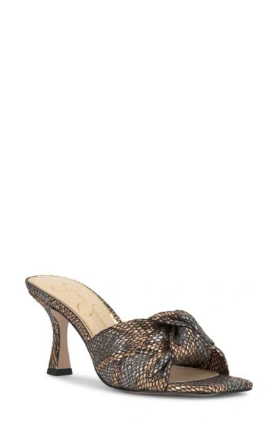 Jessica Simpson Evirra Slide Sandal In Brown