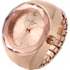 Jessica Simpson Faceted Bezel Ring Watch, 22mm