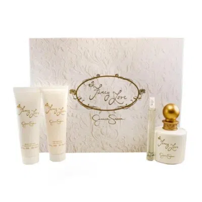 Jessica Simpson Fancy Love 4 Piece Gift Set 4 Piece Gift Set With 3.4 oz Edp Spray In Multi