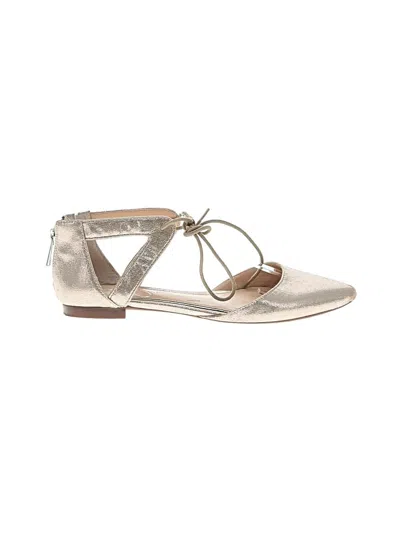 Pre-owned Jessica Simpson Flats In Silver
