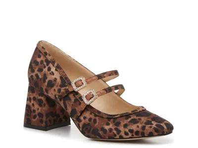 Jessica Simpson Frankey Mary Jane Pump In Brown