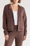Jessica Simpson Full Zip Double Soft Hooded Sweatshirt