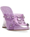 Jessica Simpson Ganisa Wedge Slide Sandal In Orchid