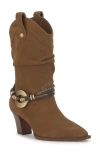 Jessica Simpson Hannie Western Boot In Brown