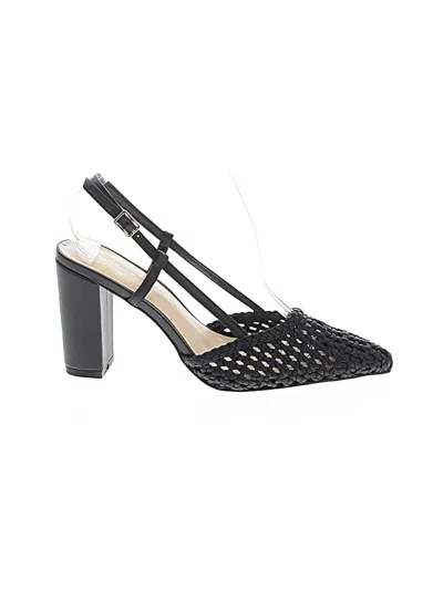Pre-owned Jessica Simpson Heels In Black