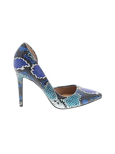 Pre-owned Jessica Simpson Heels In Blue