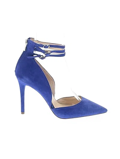 Pre-owned Jessica Simpson Heels In Blue