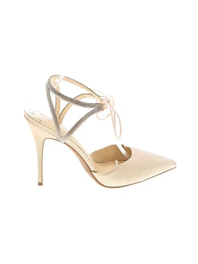 Pre-owned Jessica Simpson Heels In Ivory