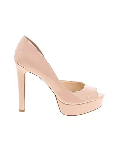 Pre-owned Jessica Simpson Heels In Ivory