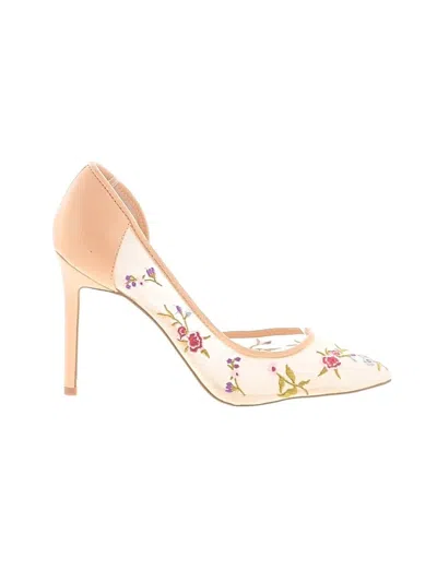 Pre-owned Jessica Simpson Heels In Ivory