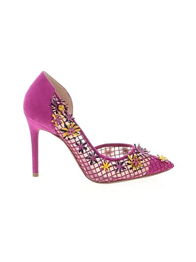 Pre-owned Jessica Simpson Heels In Pink