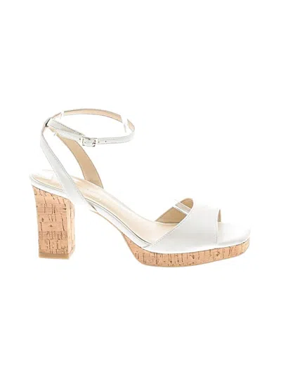 Pre-owned Jessica Simpson Heels In White